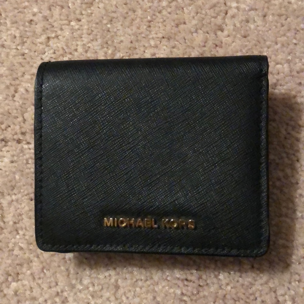 Black Michael Kors Small Wallet